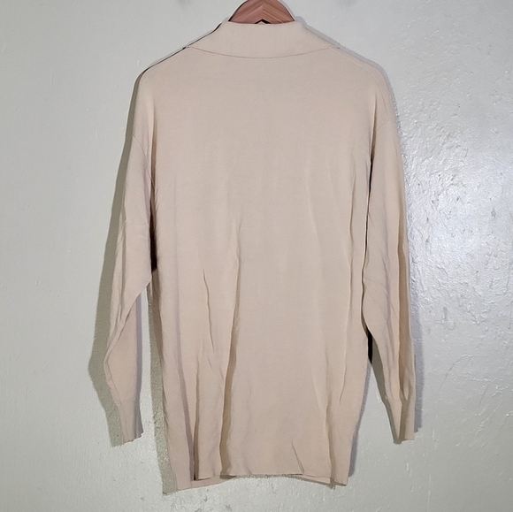 Zara Tan Button-Down Shirt - Picture 2 of 5